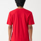 Red Combed Cotton T-Shirt