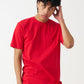 Red Combed Cotton T-Shirt