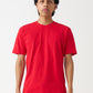 Red Combed Cotton T-Shirt