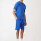 Royal Blue T-Shirt And Short Set