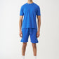 Royal Blue T-Shirt And Short Set