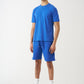 Royal Blue T-Shirt And Short Set