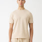 Sand Combed Cotton T-Shirt