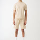 Sand T-Shirt And Short Set