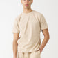 Sand Combed Cotton T-Shirt