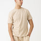 Sand Combed Cotton T-Shirt