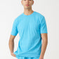 Sky Blue Combed Cotton T-Shirt