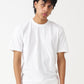 White Combed Cotton T-Shirt