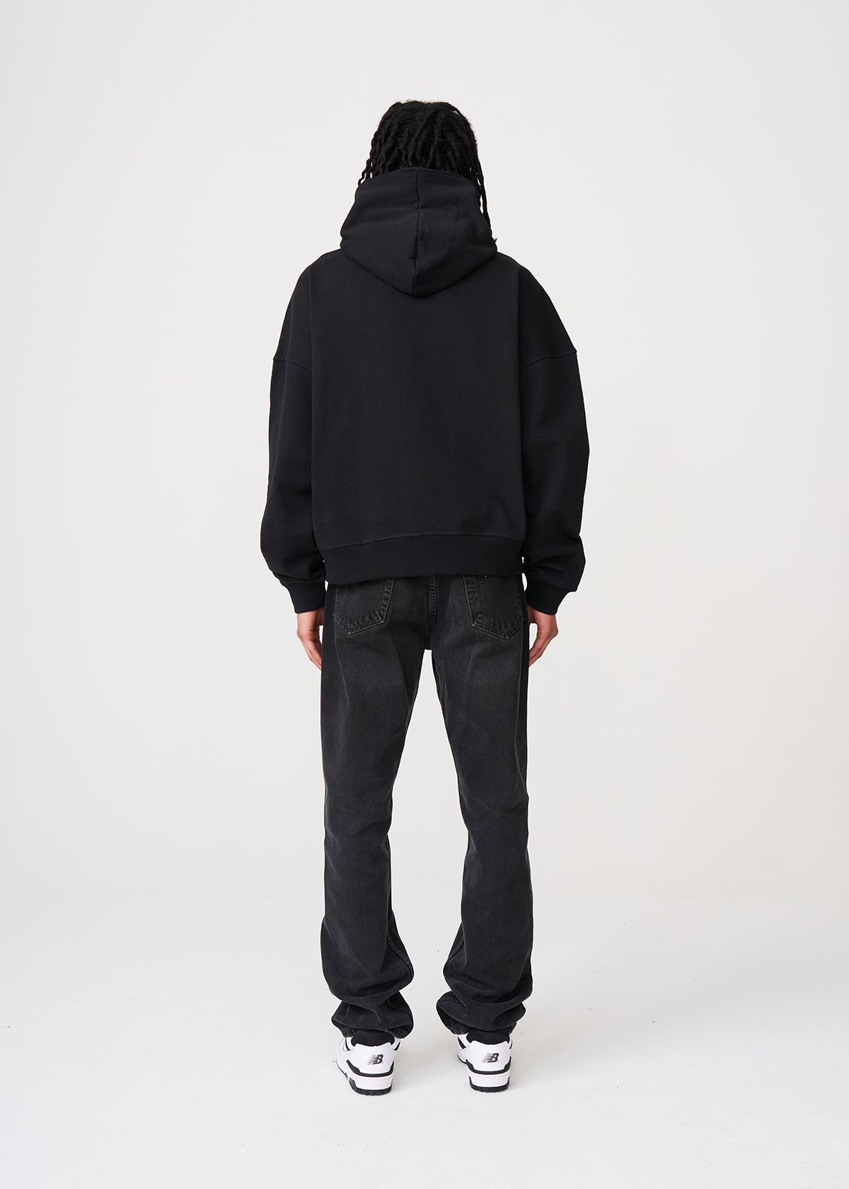 Oversized Heavyweight Full-Zip Sweatshirt