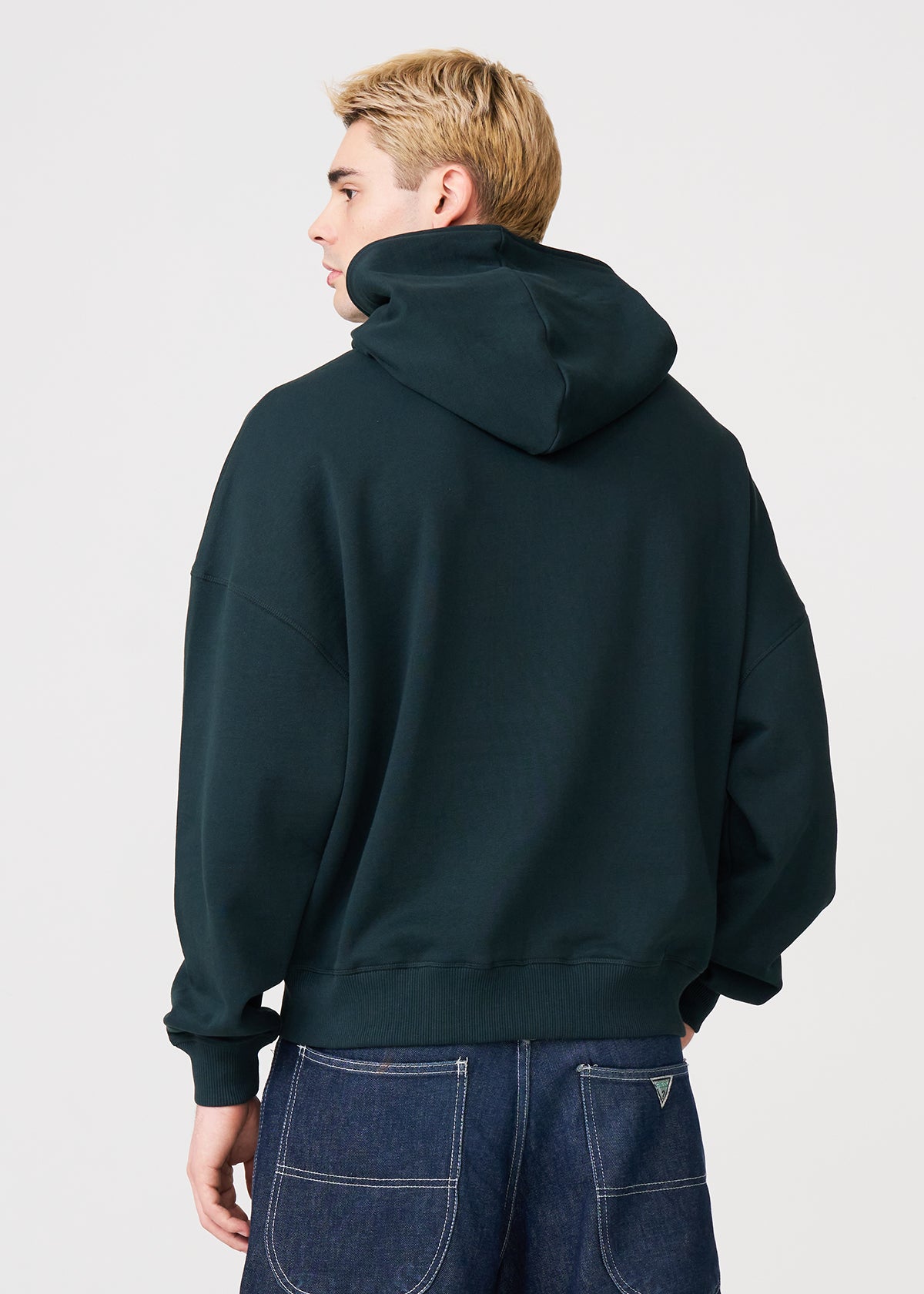 Oversized Heavyweight Full-Zip Sweatshirt