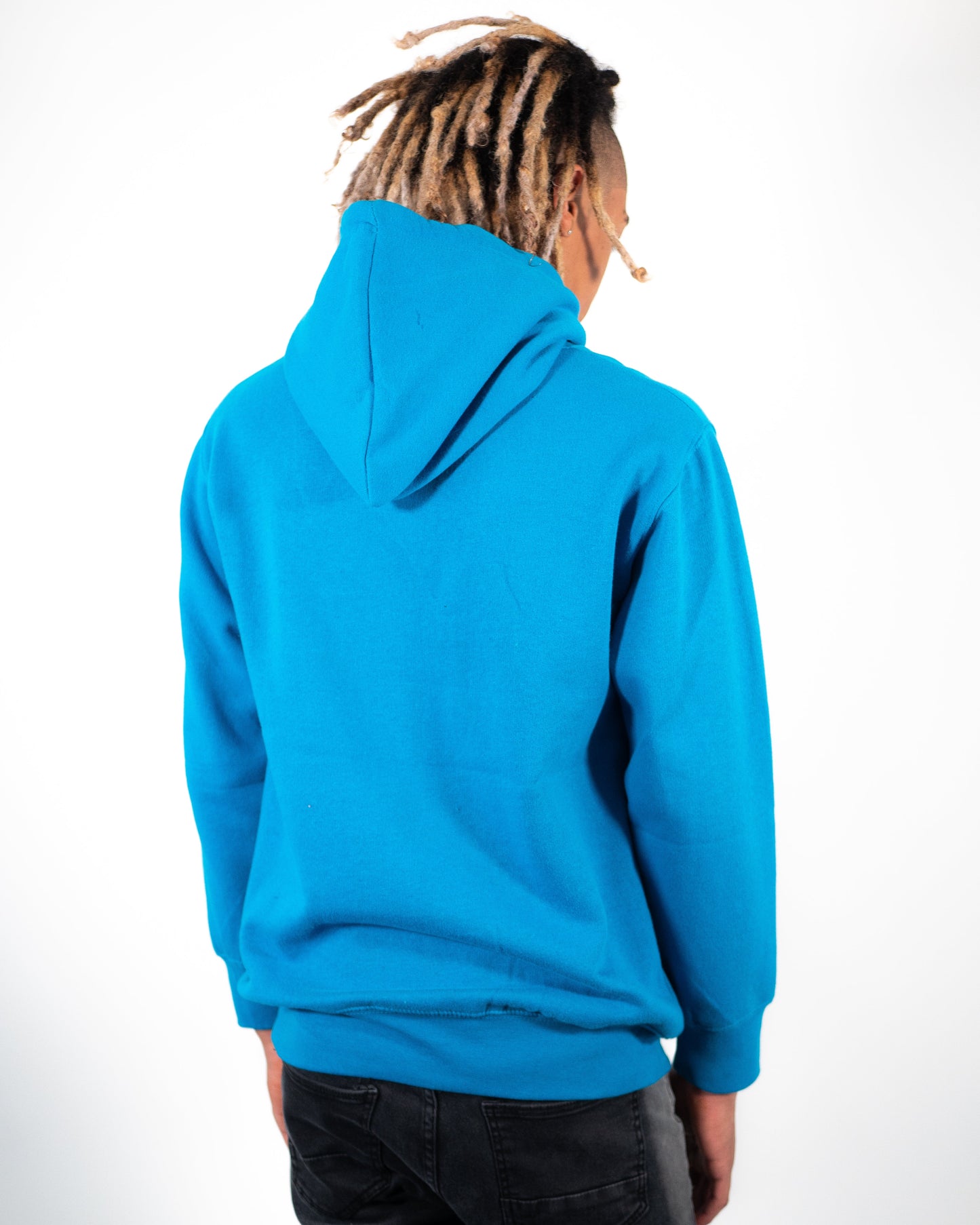 Turquoise Heavy Blend Fleece Hooded Sweatshirt