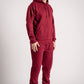 Maroon Heavy Blend Fleece SweatSuit