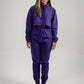 Purple Crop Top SweatSuit