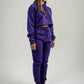 Purple Crop Top SweatSuit