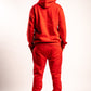 Red Heavy Blend Fleece SweatSuit