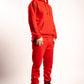 Red Heavy Blend Fleece SweatSuit