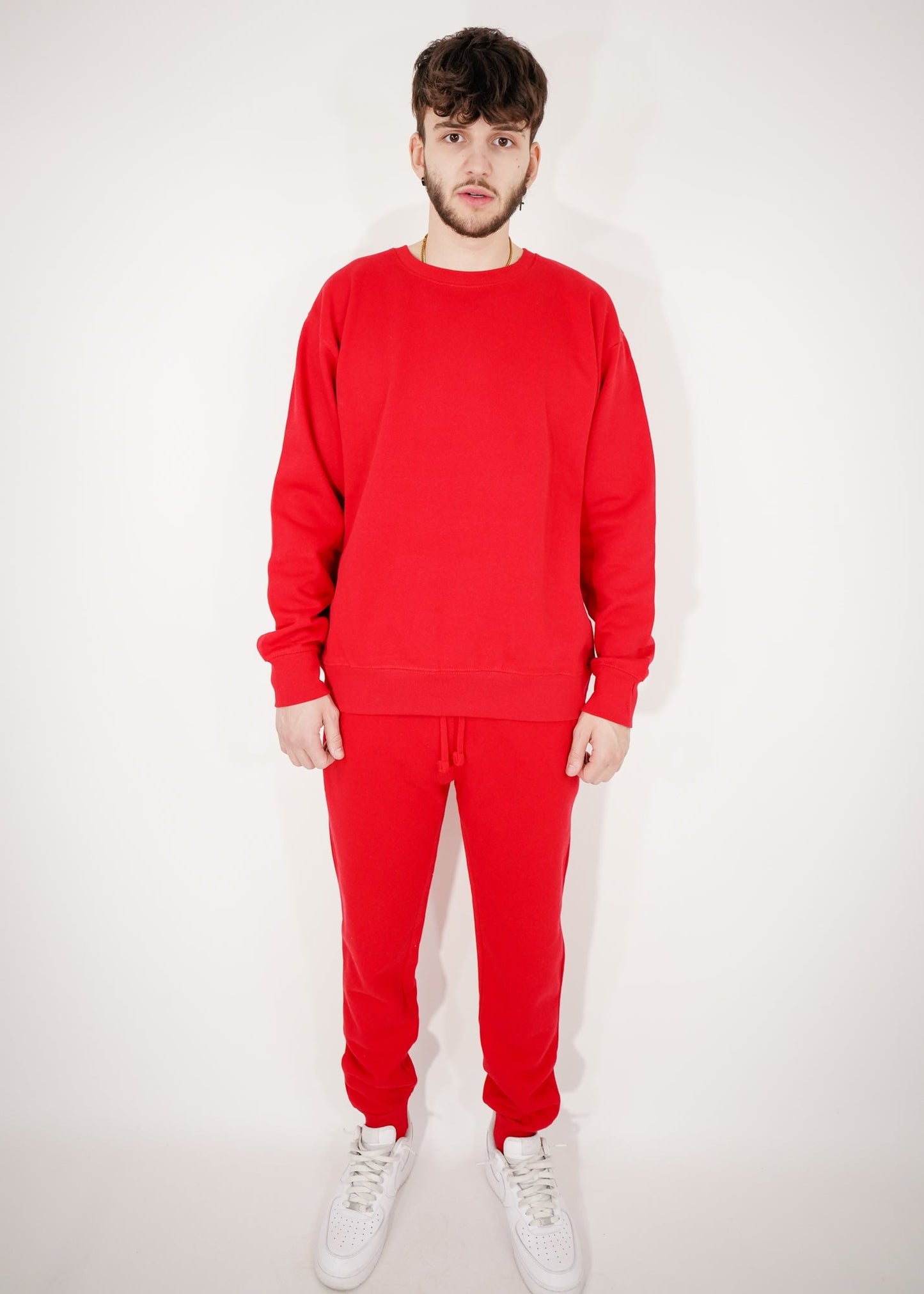 Heavy Blend Fleece Crew-Neck SweatSuit