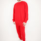 Tight Fleece Crew-Neck SweatSuit