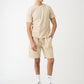 Sand T-Shirt And Short Set