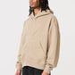 Oversized Heavyweight Full-Zip Sweatshirt