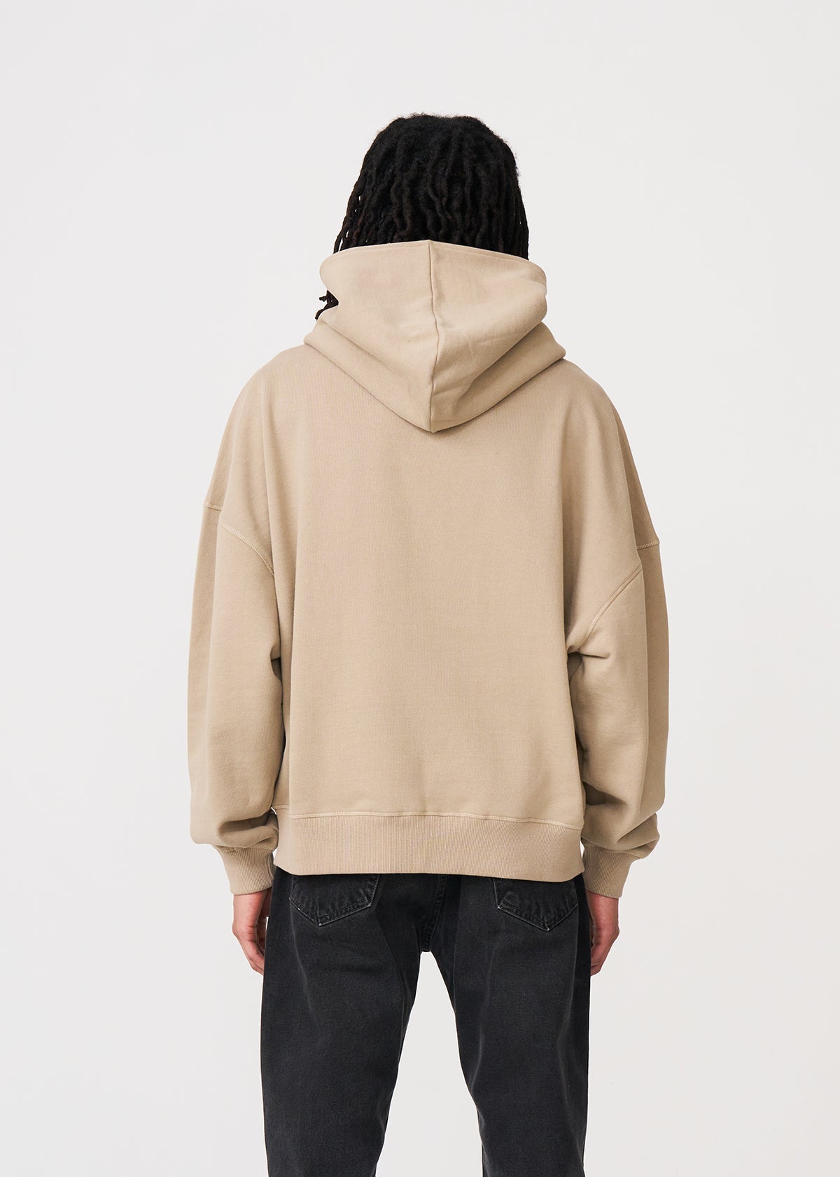 Oversized Heavyweight Full-Zip Sweatshirt