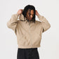 Oversized Heavyweight Full-Zip Sweatshirt