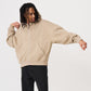 Oversized Heavyweight Full-Zip Sweatshirt