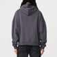 Oversized Heavyweight Full-Zip Sweatshirt