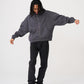 Oversized Heavyweight Full-Zip Sweatshirt