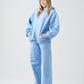 14 OZ French Terry Garment Dye Fleece Hooded Sweatsuit