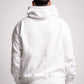 White Heavy Blend Fleece Hooded Sweatshirt